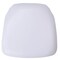 Atlas Commercial Products Chiavari Cushion, Wood-backed Cushions, Vinyl, White WBC4WH - alternate 5